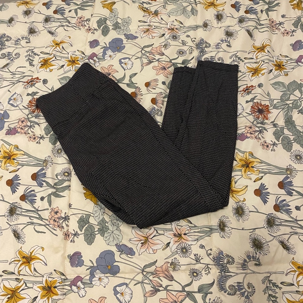 Counterparts Black & White Microdot Trousers